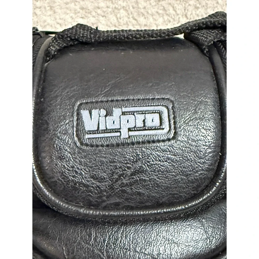 Vidpro Camera‎ Bag Black Leatherette Shoulder Bag Compact Case